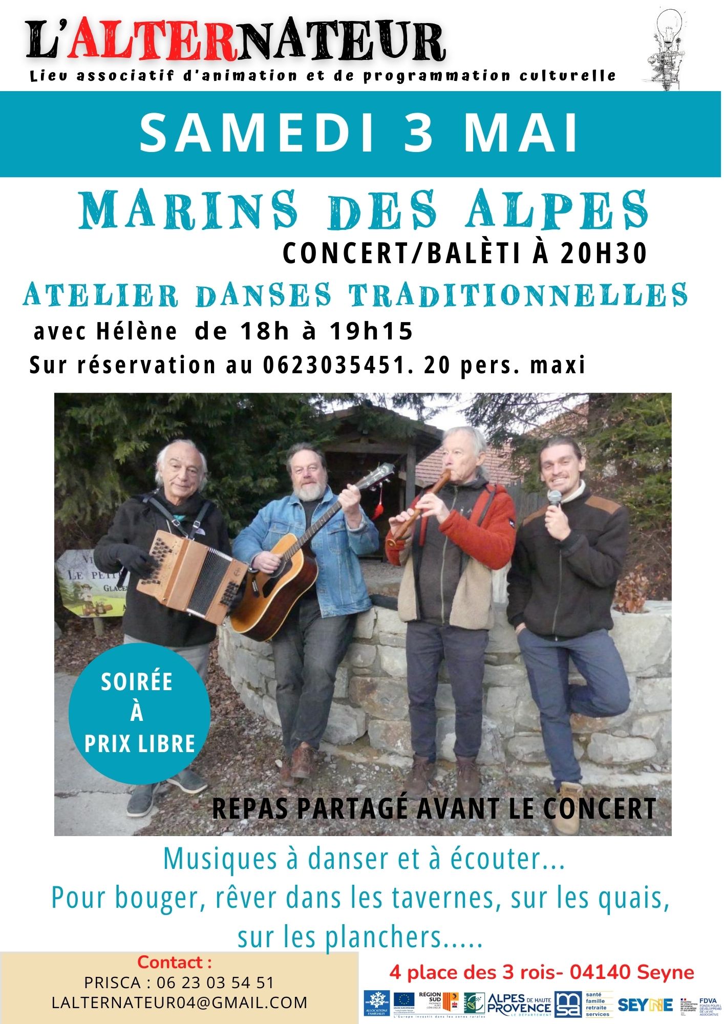 Bal avec les Marins des Alpes