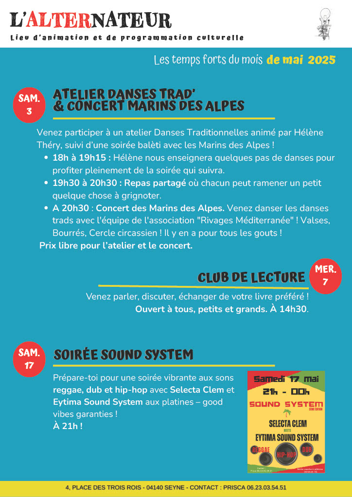 Temps forts Mai 25 Partie 1